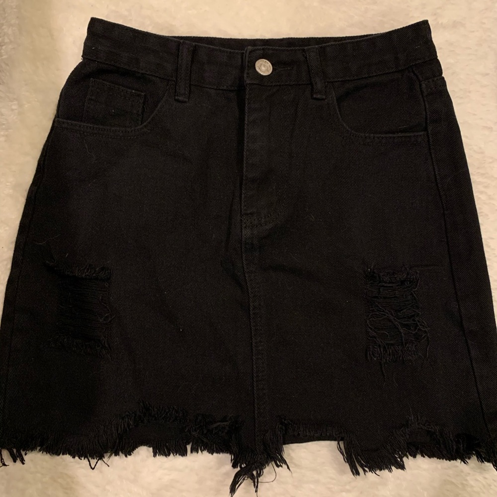 Denim skirt